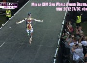 Min ah KIM from Korea at the World Bodypainting Festival
