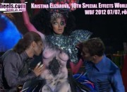 Kristina Elizarova at the World Bodypainting Festival 2012