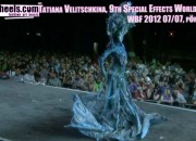 Tatiana Velitschkina at the World Bodypainting Festival 2012