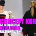 new york fashion week video CONCEPT KOREA