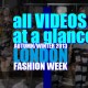 london fashion week